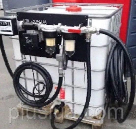 Mobile filling station, euro cube 1000 liters